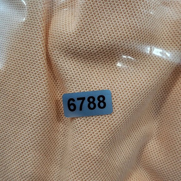 Mens Peach Roundtree & Yorke Gold Label Polo Shirt Short Sleeve Size XLT - Picture 10 of 10